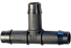 13mm irrigation tee piece for irrigation and fish pond hose