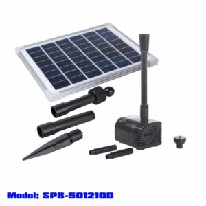 SP8-501210D solar fish pond pump