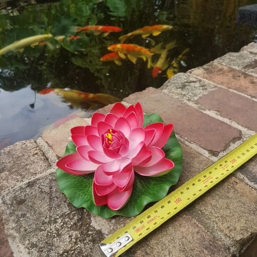 plastic redfloating waterlily for sale