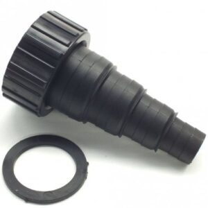 Directors tail for pond filters